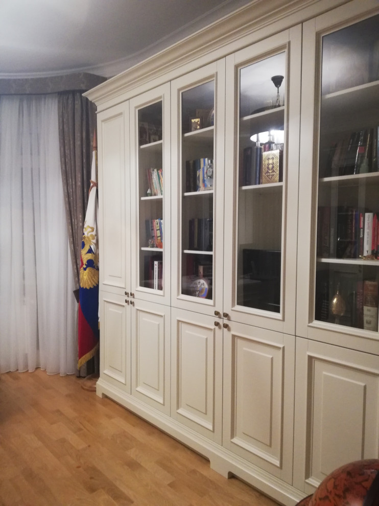 Дом в стиле американская классика, неоклассика. Фото в процессе