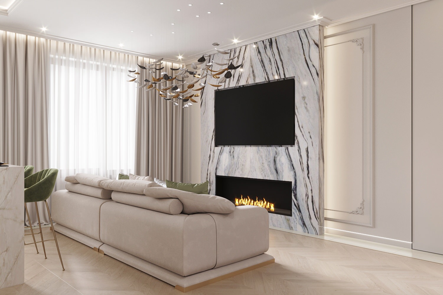 Проект квартиры 120 кв.м. 2023г.