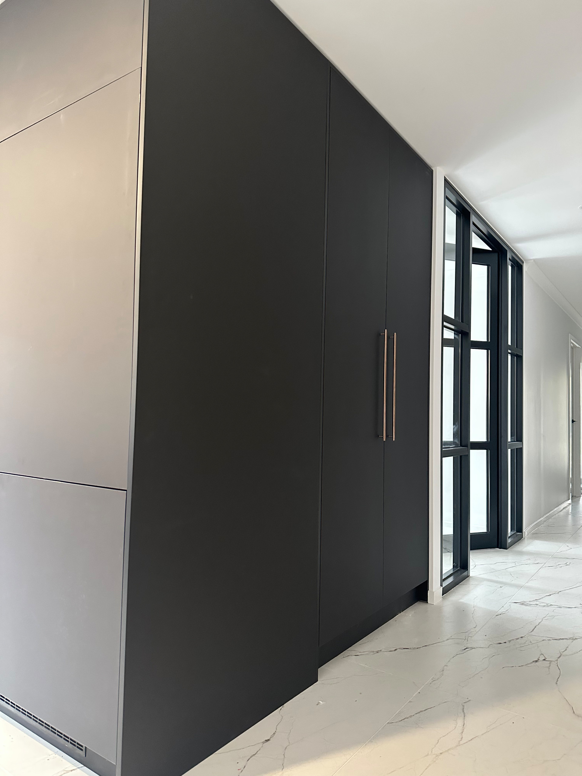Hallway and Living Room