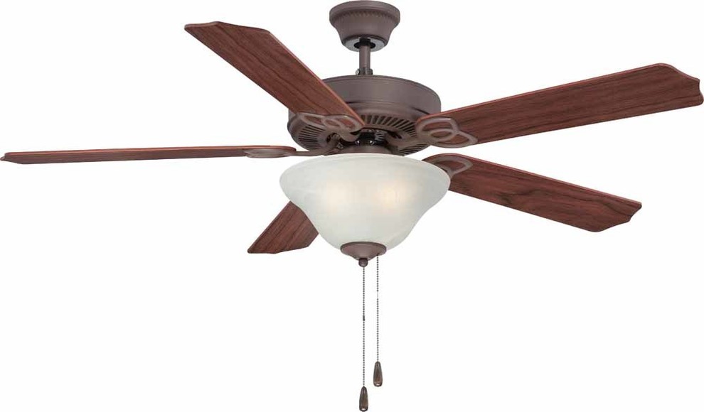 Antique Bronze Ceiling Fan With Light Shelly Lighting