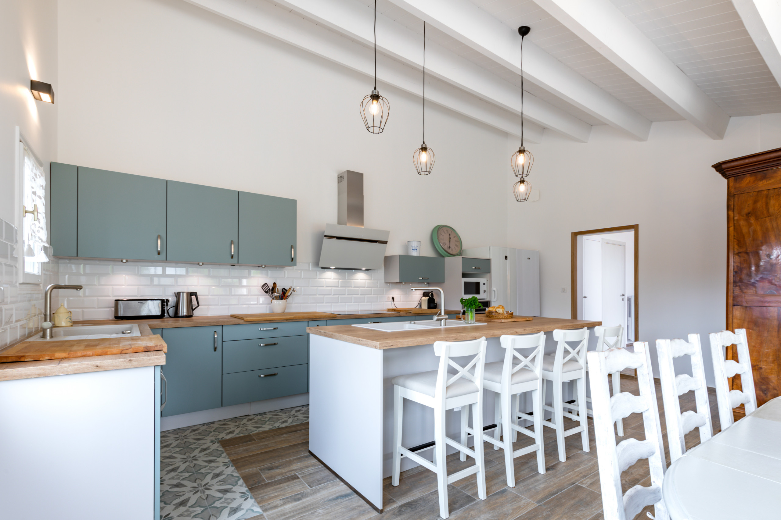 Transformation d'une chambre parentale en pièce de vie/cuisine