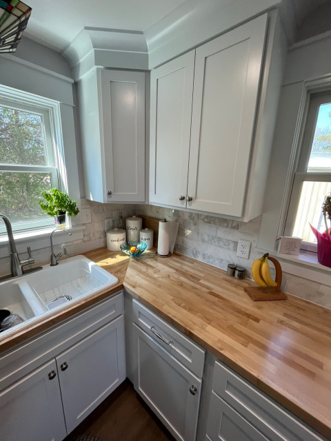 Cottage Kitchen di-transizione-cucina