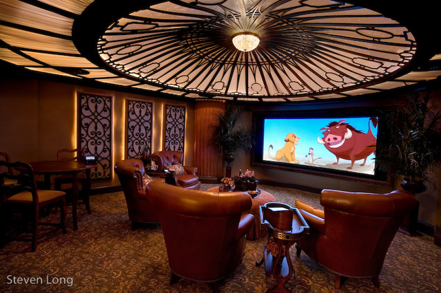 titanic themed home theater designs