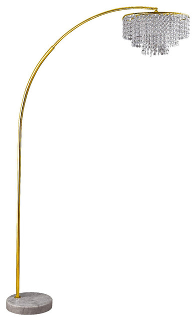 tall curved floor lamps