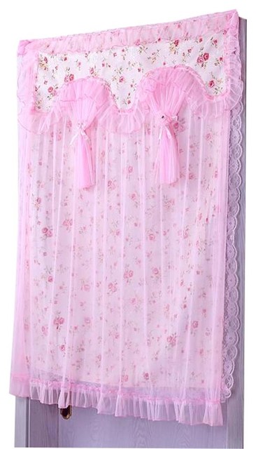 Home Products Elegance Lace Double Layer Door Curtain 90x120 Cm