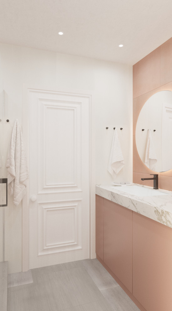 Дизайн душевой комнаты и санузла для квартиры в г. Казань