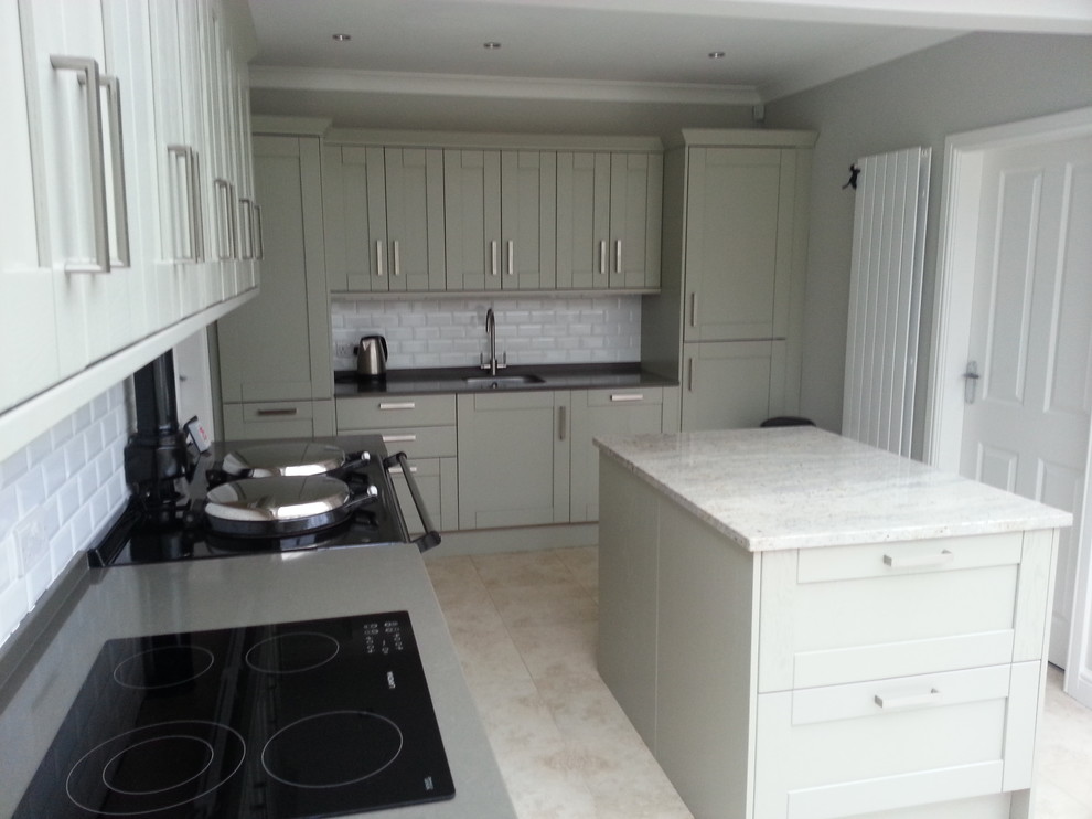 Kashmir White Granite Altair Quartz Worktops Contemporary