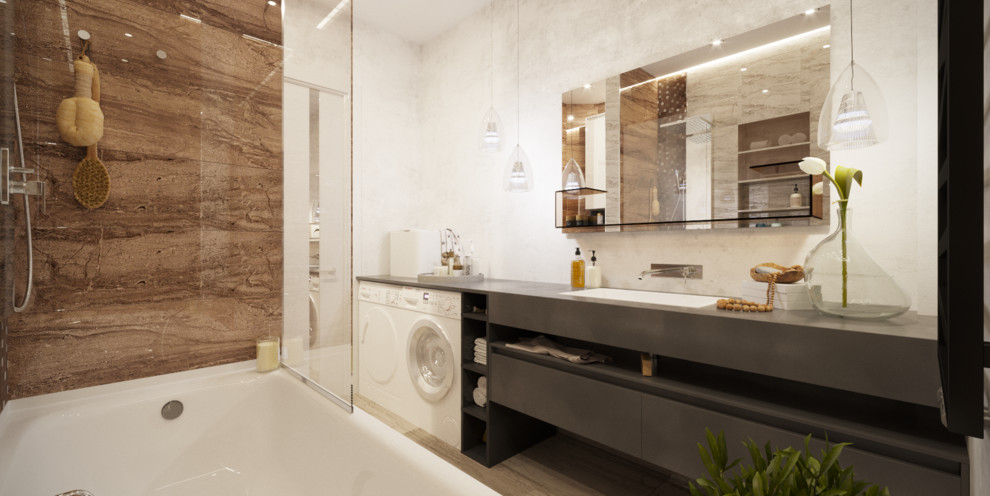 Ванная комната для 3-х комнатной квартиры о. Сахалин