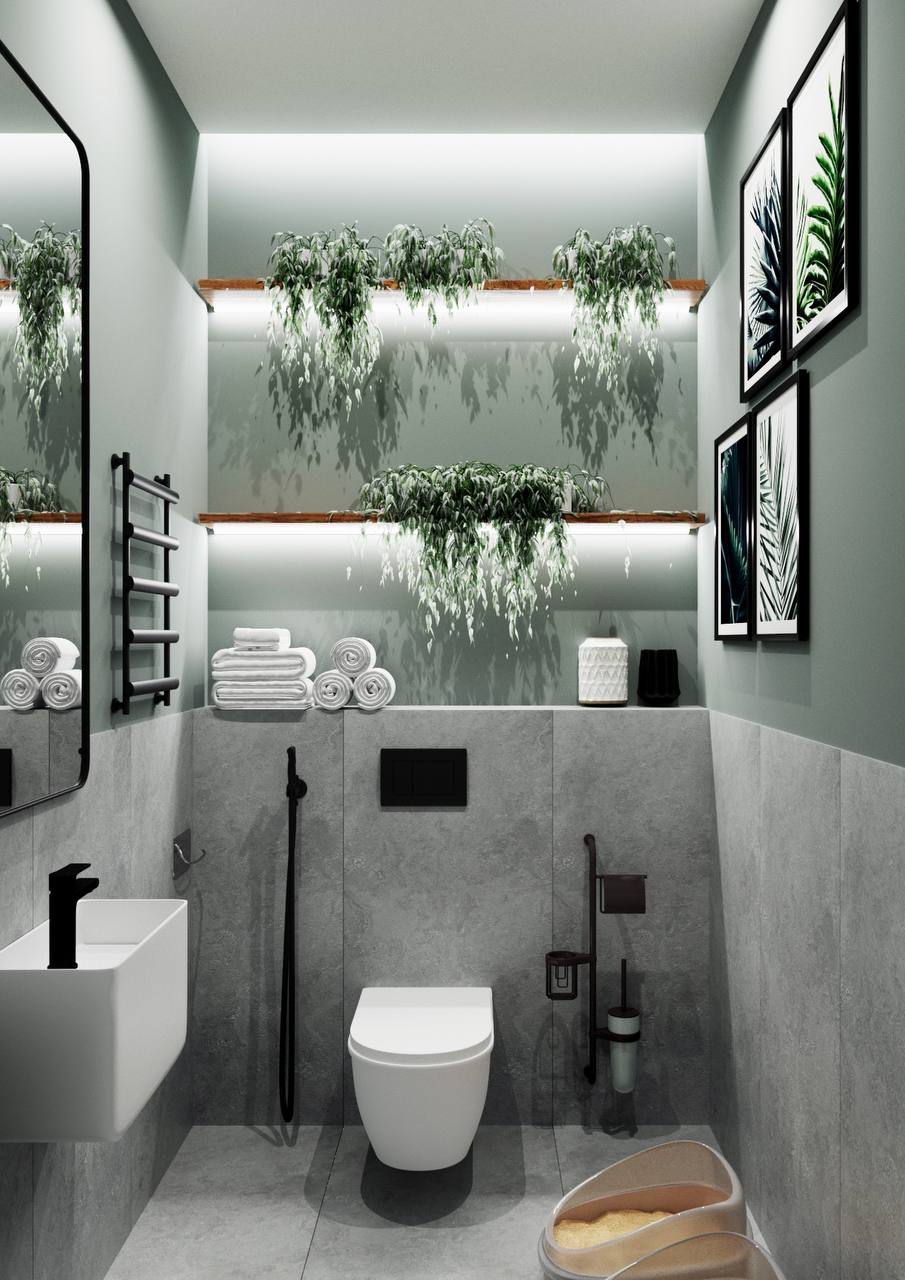 ДИЗАЙН ПРОЕКТ С РАСТЕНИЯМИ