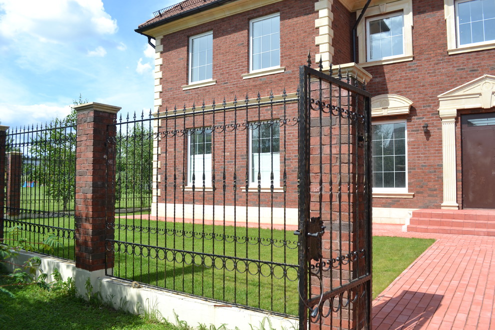 Фасад загородного дома - Подмосковье