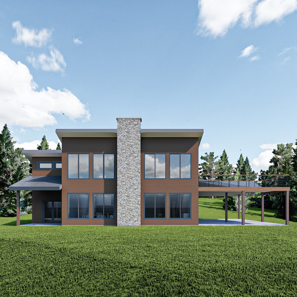 Modern Lakefront Oasis