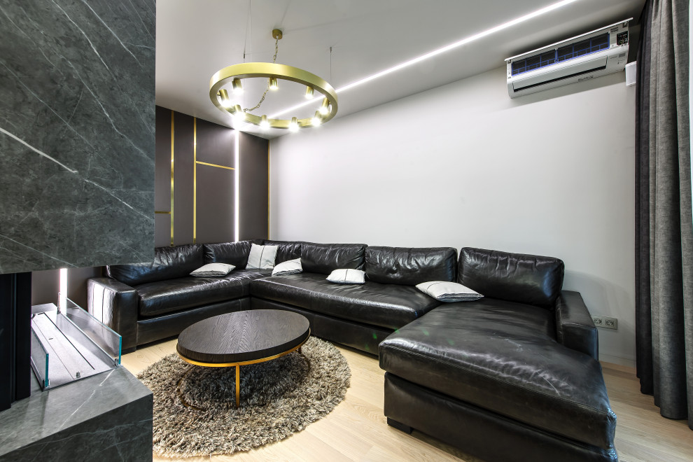 Гостиная. Дизайн проект квартиры на Петровском острове