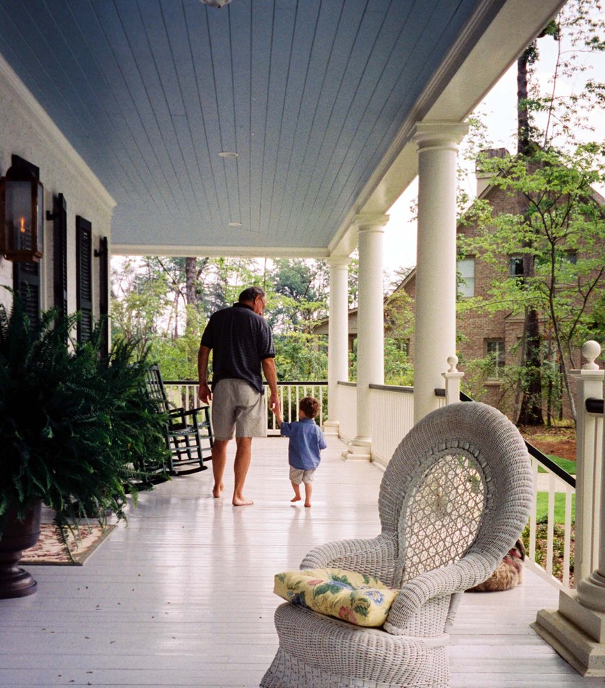 Acadian Home Victorian Porch Birmingham By Soorikian