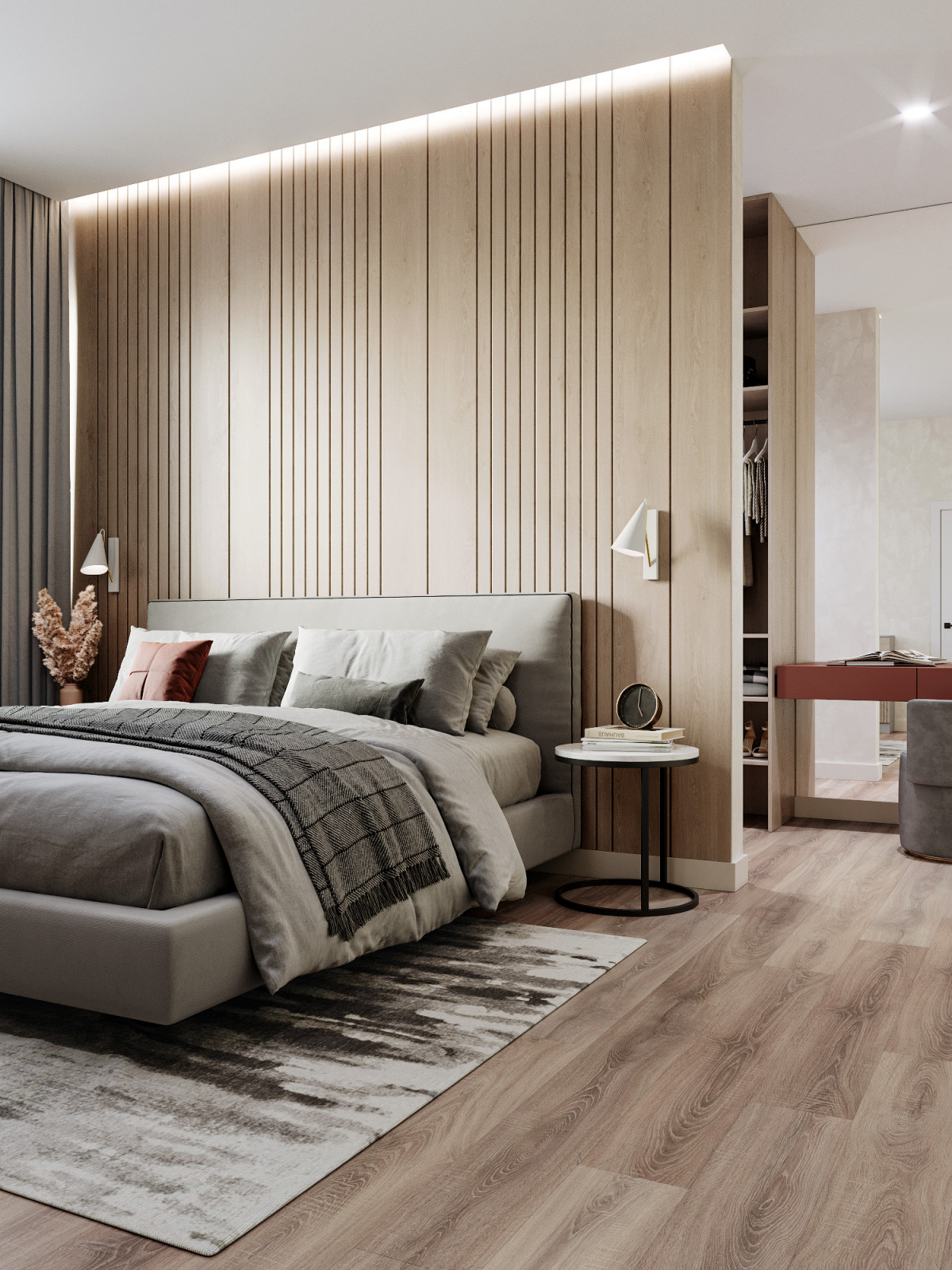 Визуализация спальни