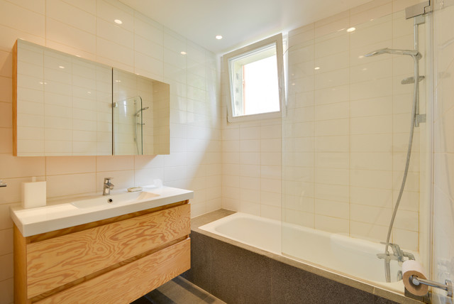 Salle de bains nordico-cuarto-de-bano