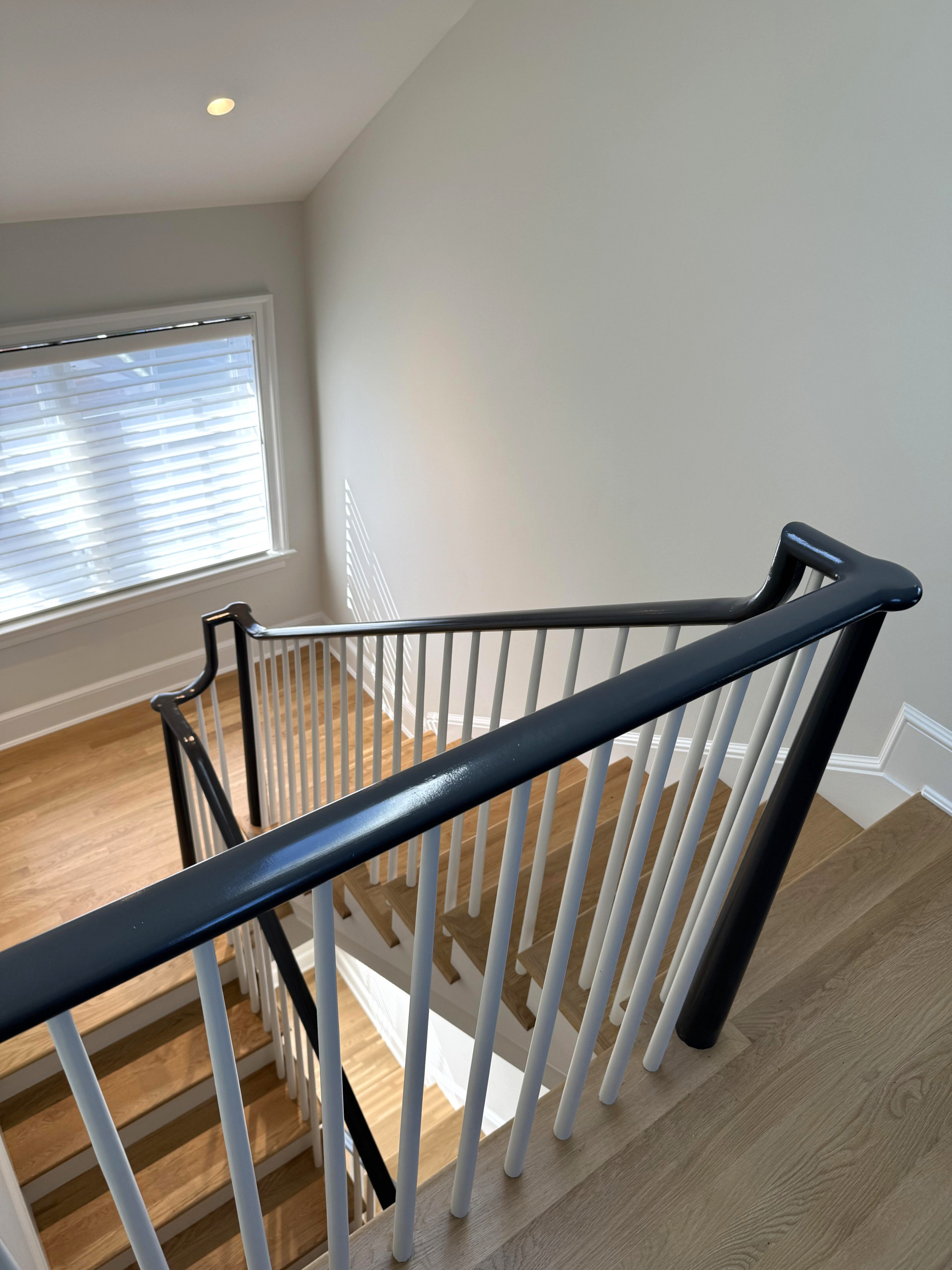 142_Airy Staircase with Over the Post Balustrade, Arlington, VA