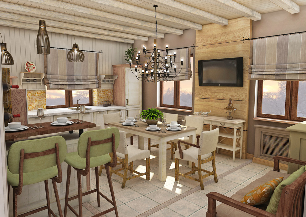 Сельский дом с  "Экстравагантным" характером