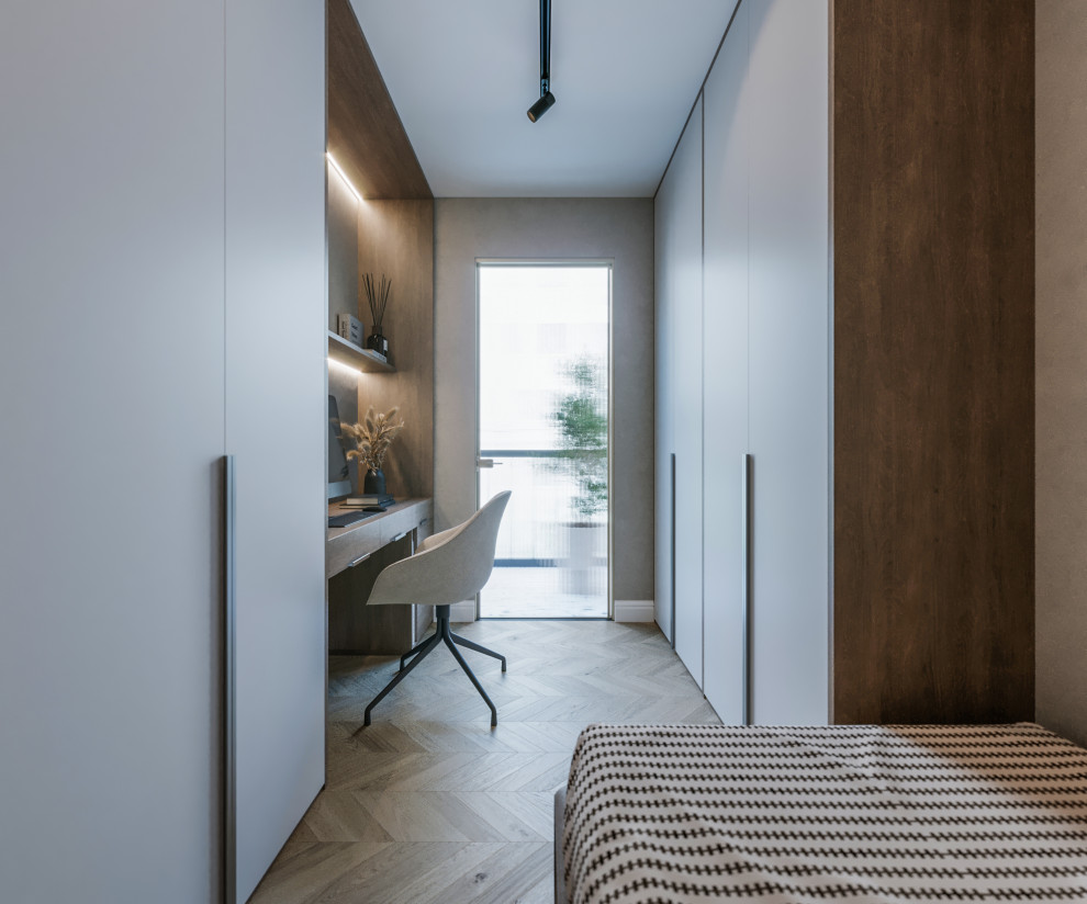 Photo inspiration: Modern Apartment Office Design Reference: Modern East London Apartment Design Contemporary