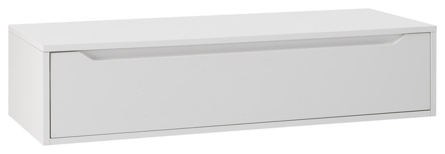 Belsk Bathroom Vanity Top, White