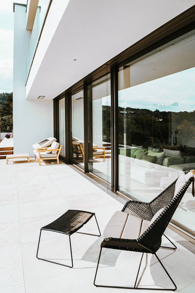 Moderne Terrasse in Frankfurt am Main