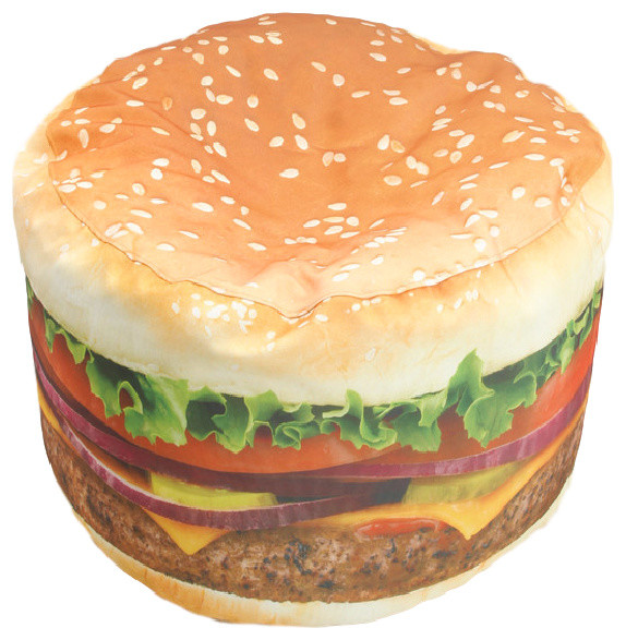 Hamburger Sized Beanbag Eclectic Bean Bag Chairs