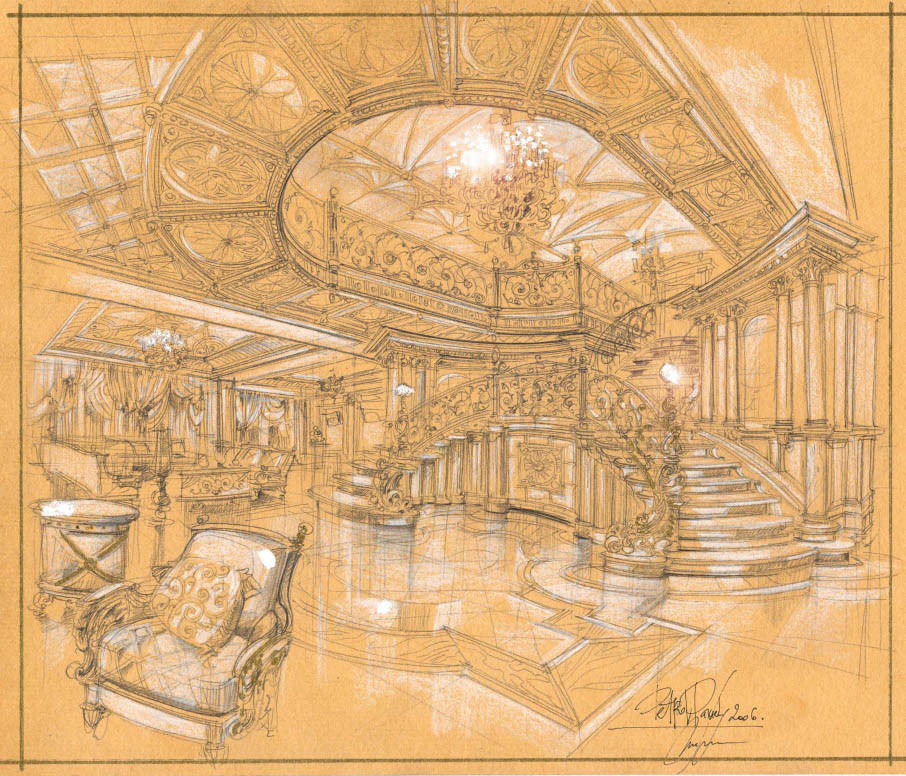 Эскизы - дизайн интерьера