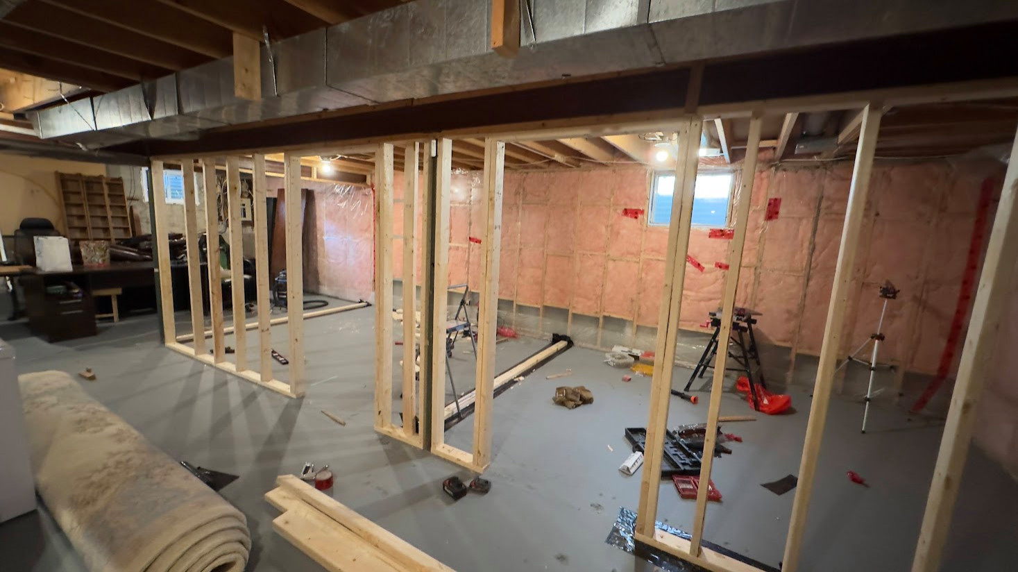 Basement Design+Build - Home Office