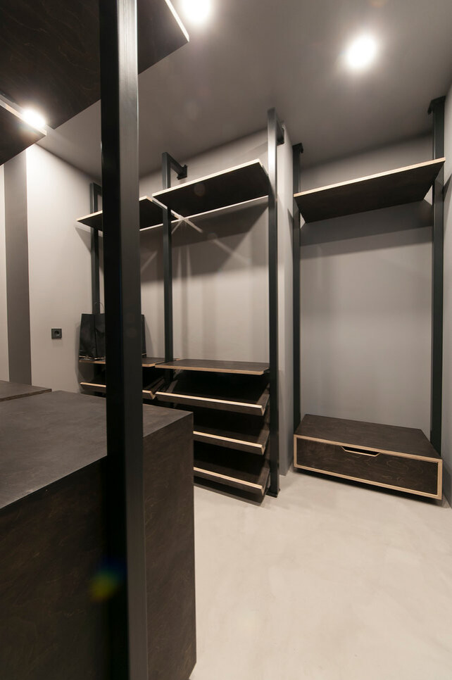 Спальня в Индустриальном стиле