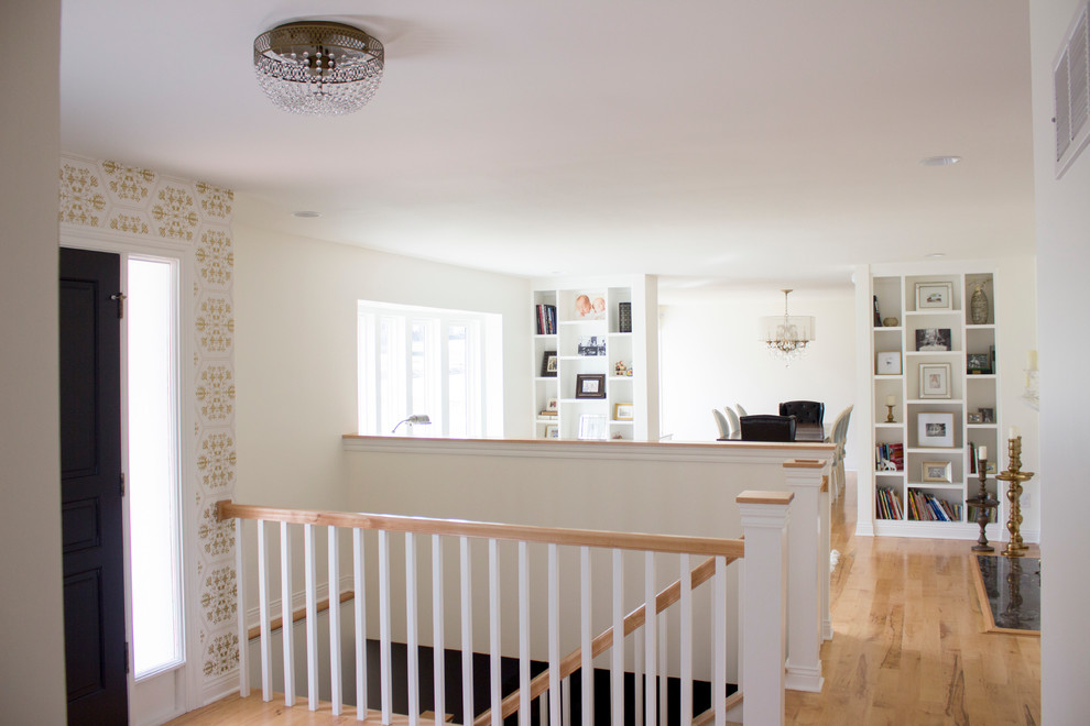 Inspiration for a transitional foyer remodel in Richmond
