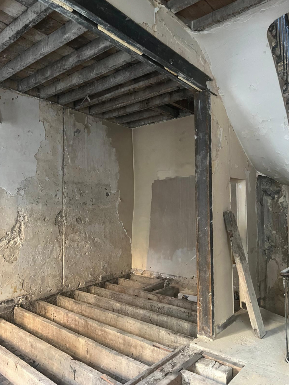 Projet Saint-Michel - Rénovation complète d'une maison de ville