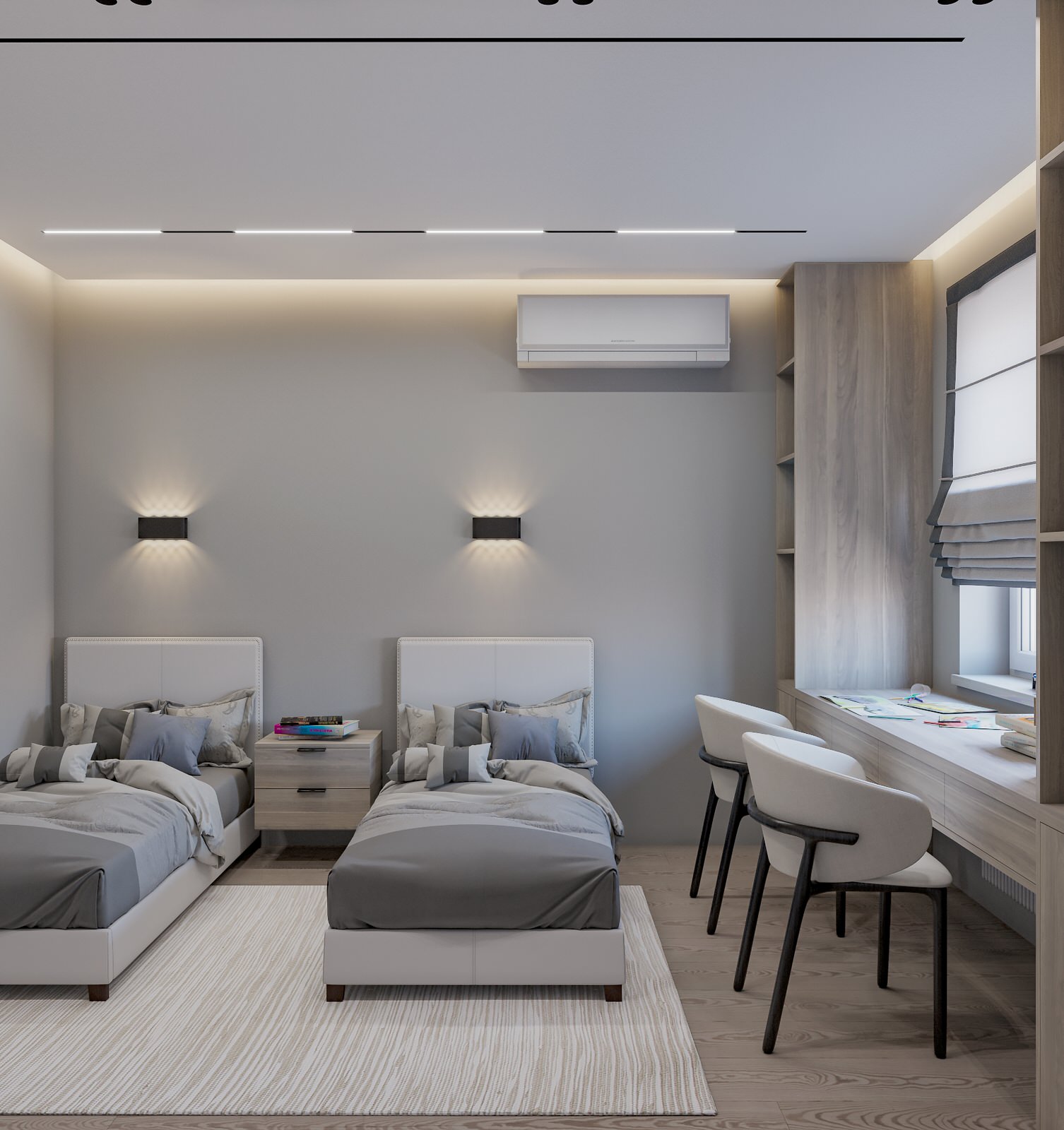 2х комнатная квартира в современном стиле