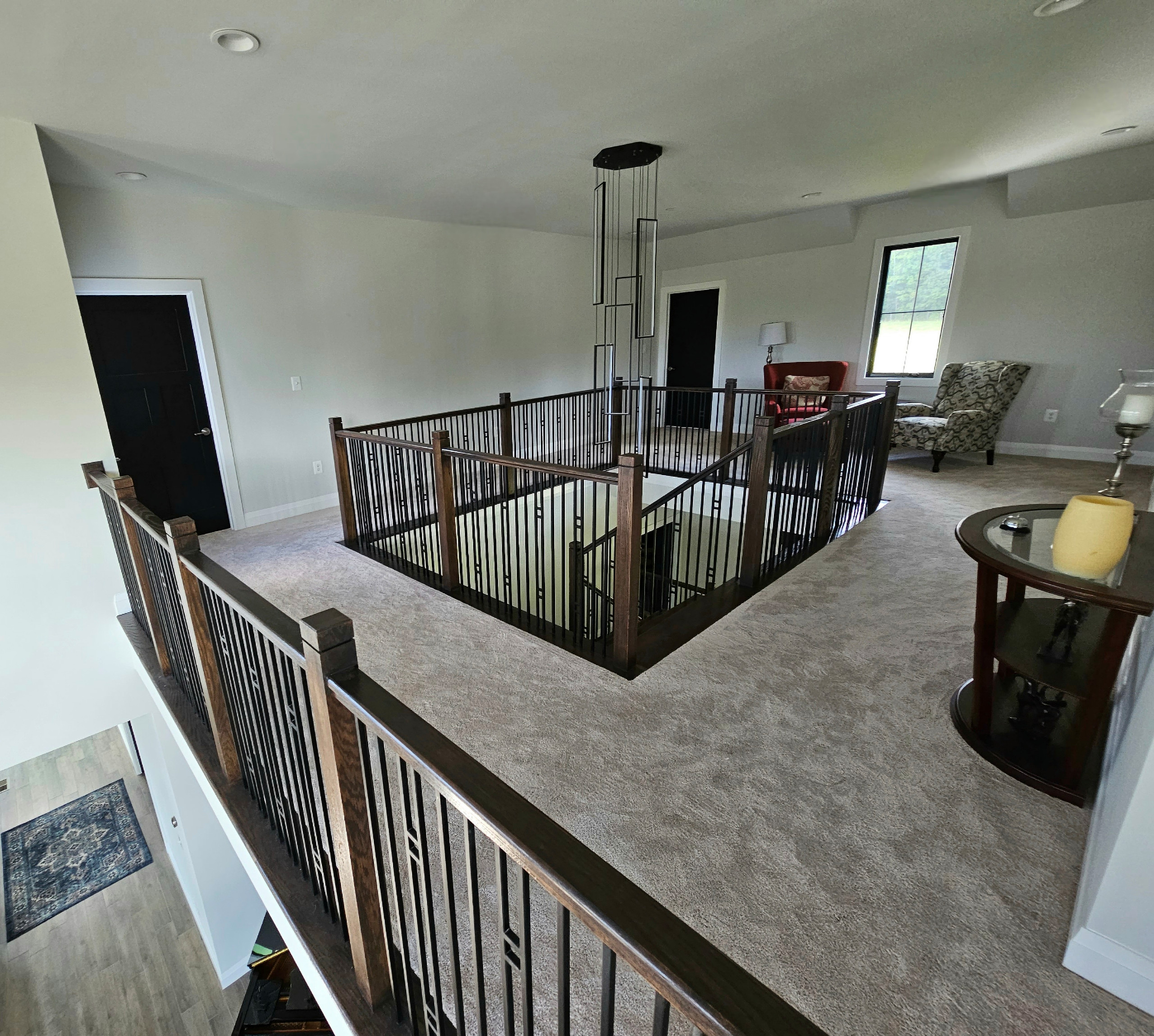 109_Impressive Floating Staircase in Countryside Retreat, Upper Marlboro, MD