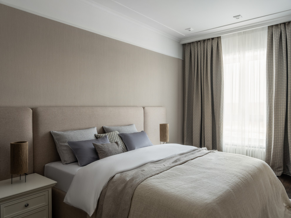 Светлая квартира для ценителей искусства в Москве 120 кв.м.