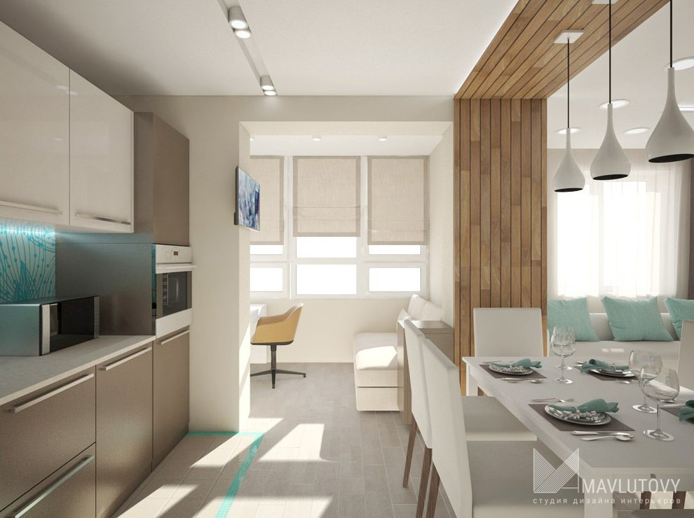 Современная 4-комнатная квартира в Уфе по ул. Комсомольская