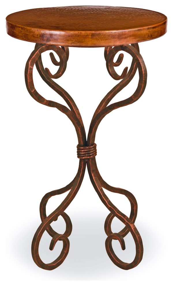 Alexander Accent Table Base Only Table Tops And Bases by Timeless Wrought Iron Houzz