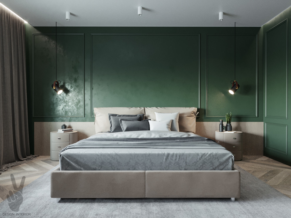 Дизайн спальни в ЖК Комфорт -Таун