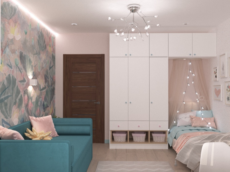 Детская для девочки г. Щёлково S=18 ка.м.