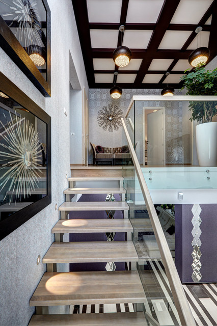 Портфолио contemporain-escalier