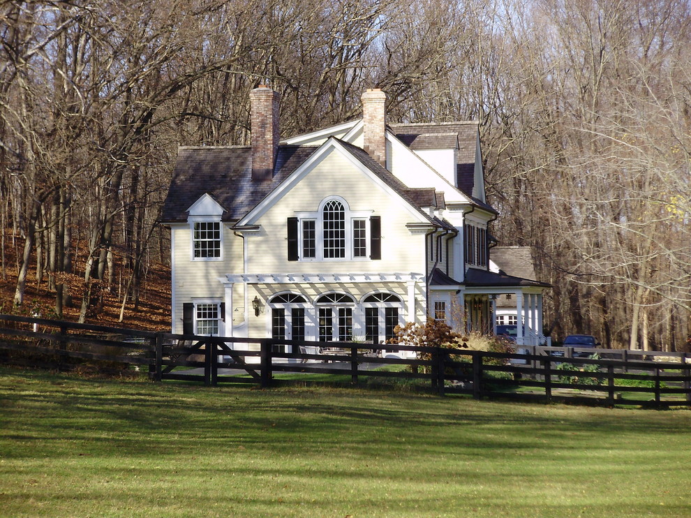 Inspiration for a country exterior in New York.