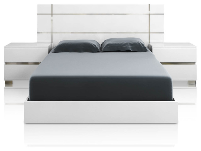 Icon Bed Queen Contemporary Platform Beds By Orient Express Icon Bed Queen Contemporary Platform Beds By Orient Express Furniture