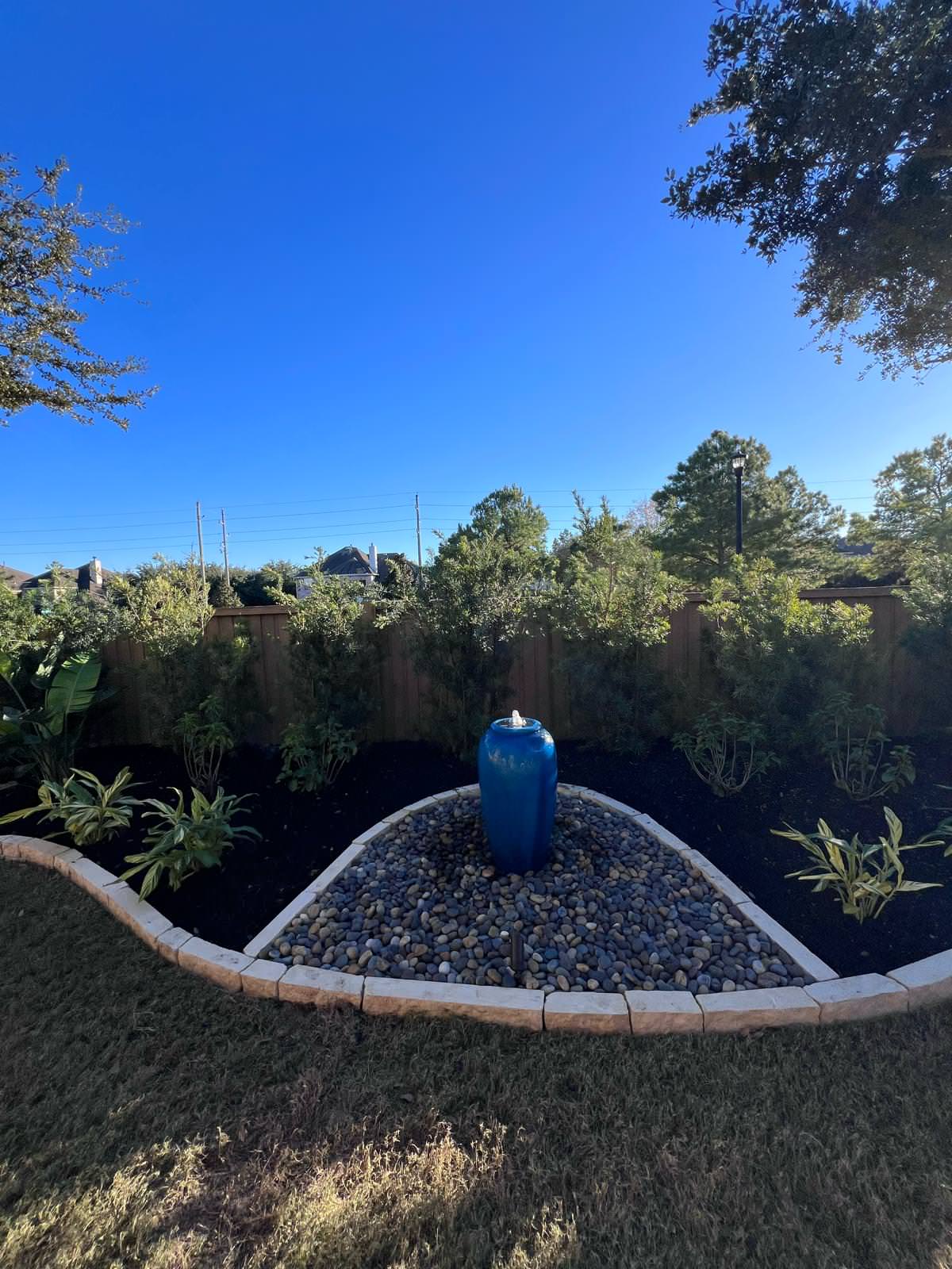 Putting Green, Backyard Paradise and Front yard Makeover in Fulshear!