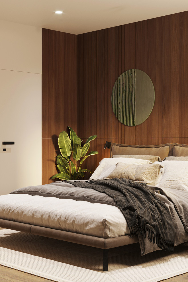 Современная мастер-спальня