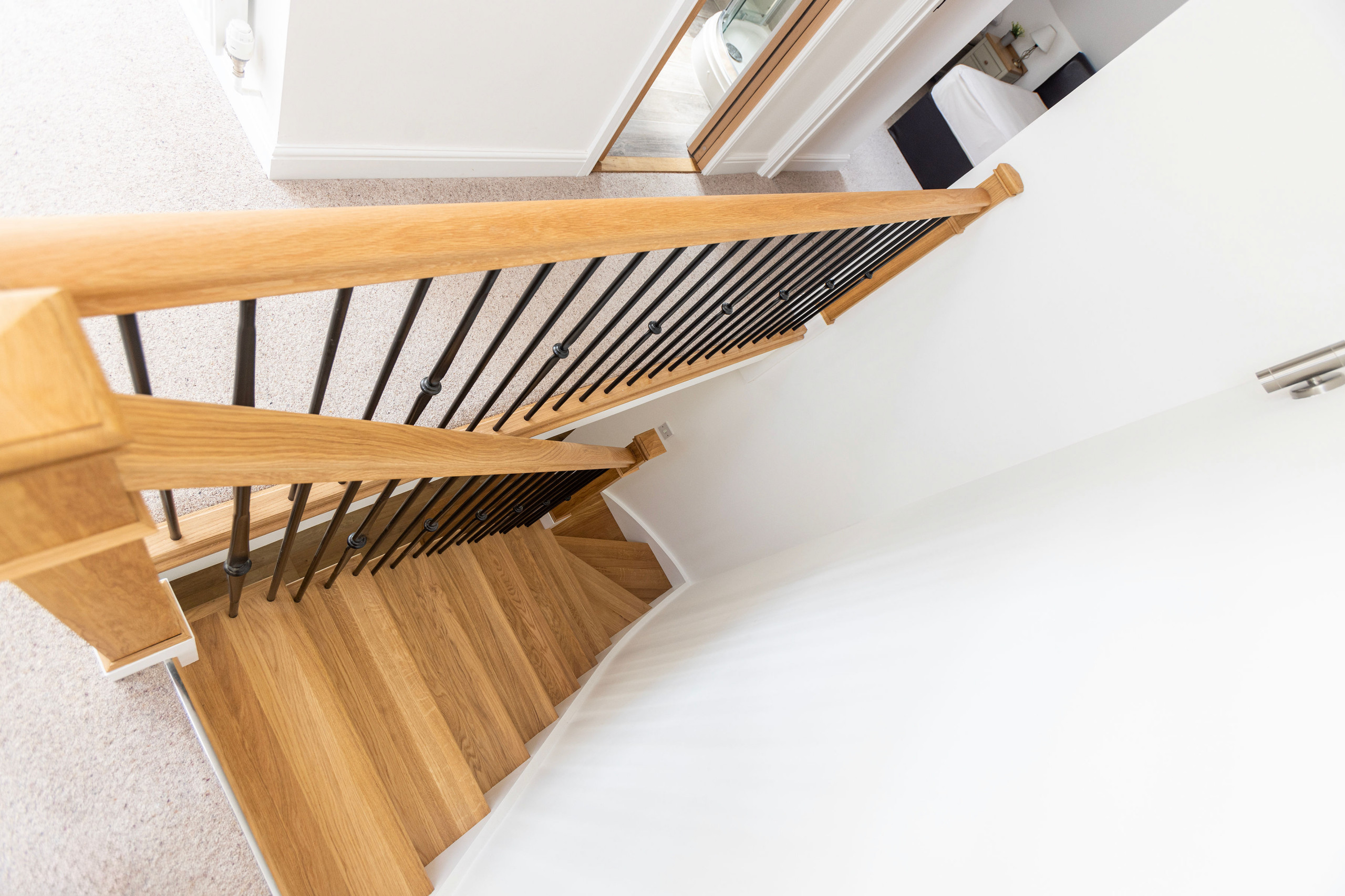 View of stairs