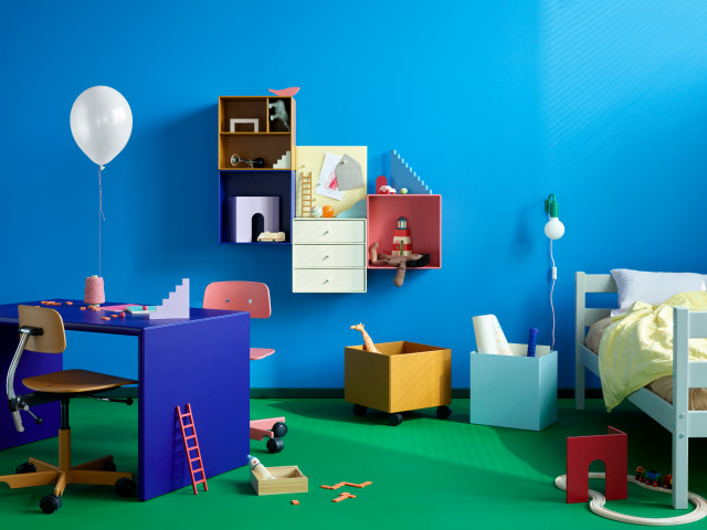 Sedia per bambino Ark di Ferm Living - blu