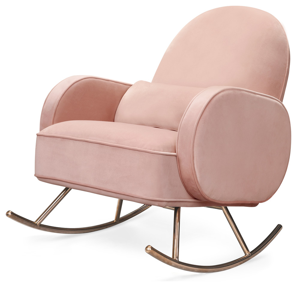 blush nursery chair