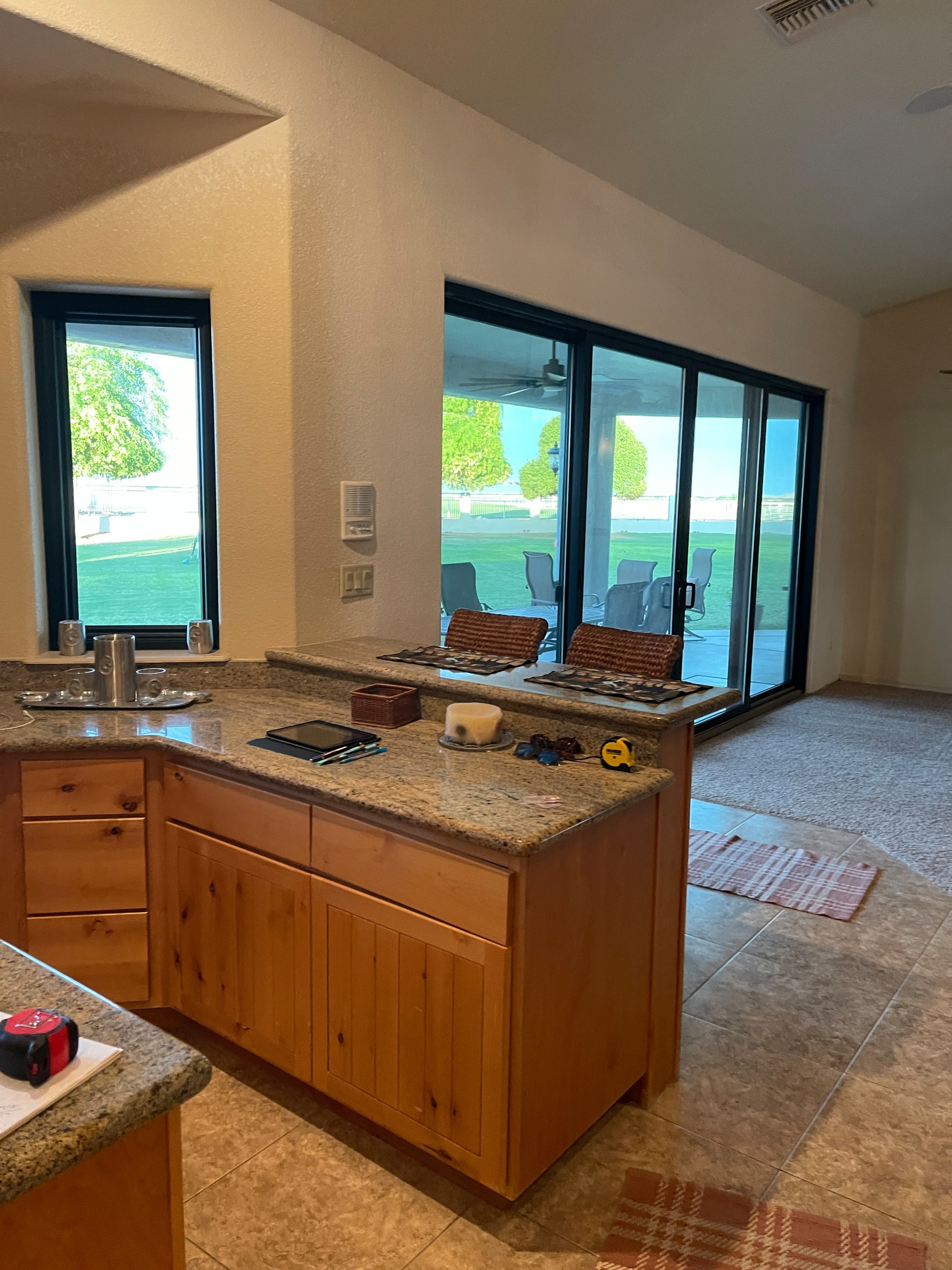 Custom Built Kitchen and Dry Bar