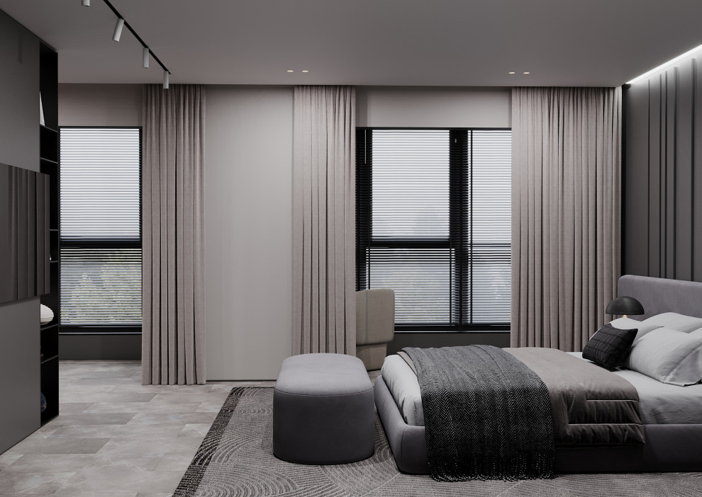 Спальня для молодой девушки ЖК "Лесопарковый", г.Челябинск