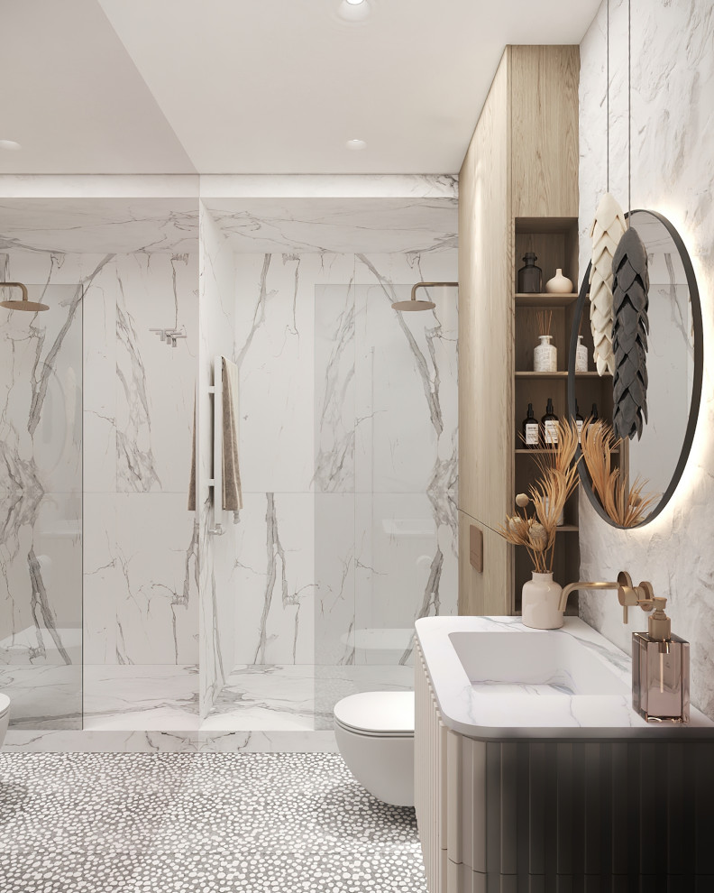 Проект двухуровневой квартиры 180 кв.м с двумя детскими