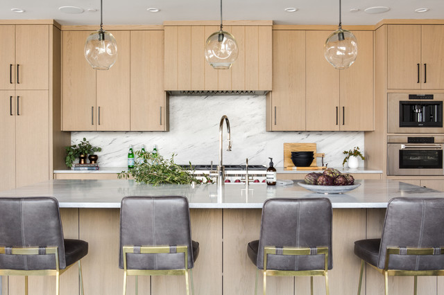 River contemporary-kitchen