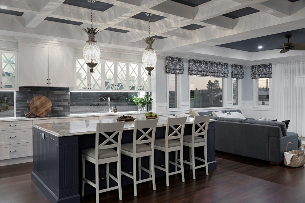 NEW BUILD: Hamptons Hideaway - Beach Style - Kitchen - Sunshine Coast ...